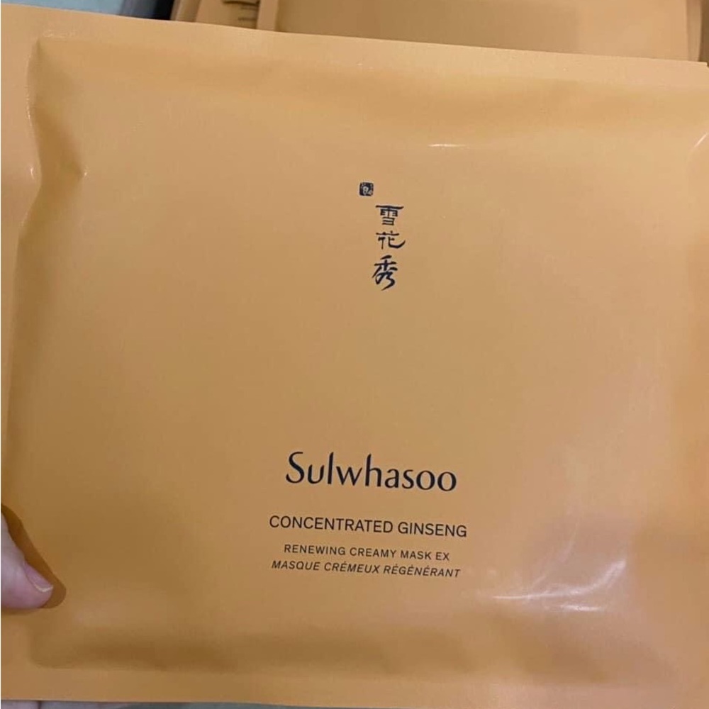 New Sulwhasoo Concentrated Ginseng Renewing Creamy Mask Ex 10 PCS